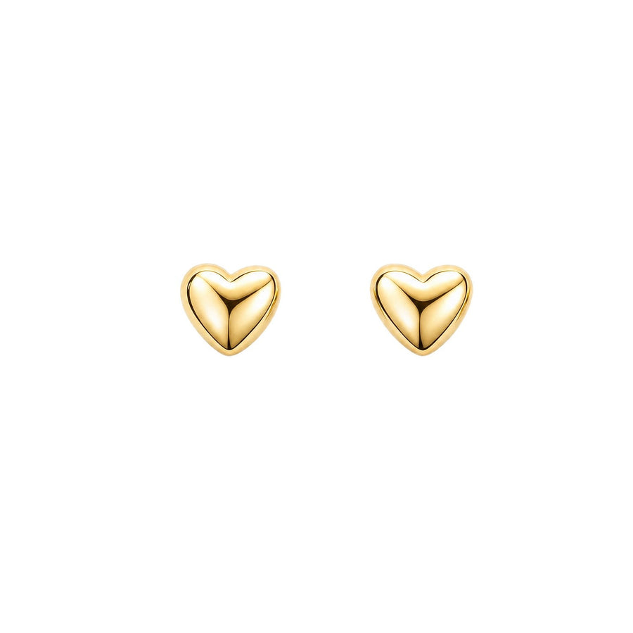 Beginnings Sterling Silver Gold Earrings E6809