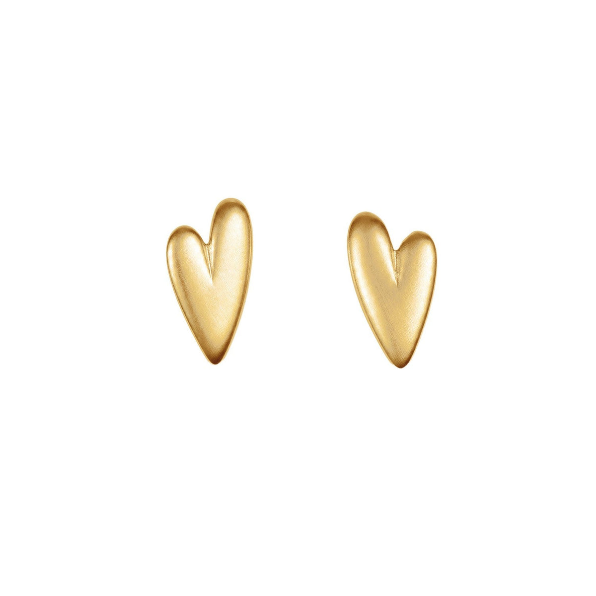 Beginnings Sterling Silver Gold Earrings E6821