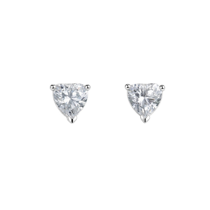 Beginnings Sterling Silver Cubic Zirconia Earrings E6827C