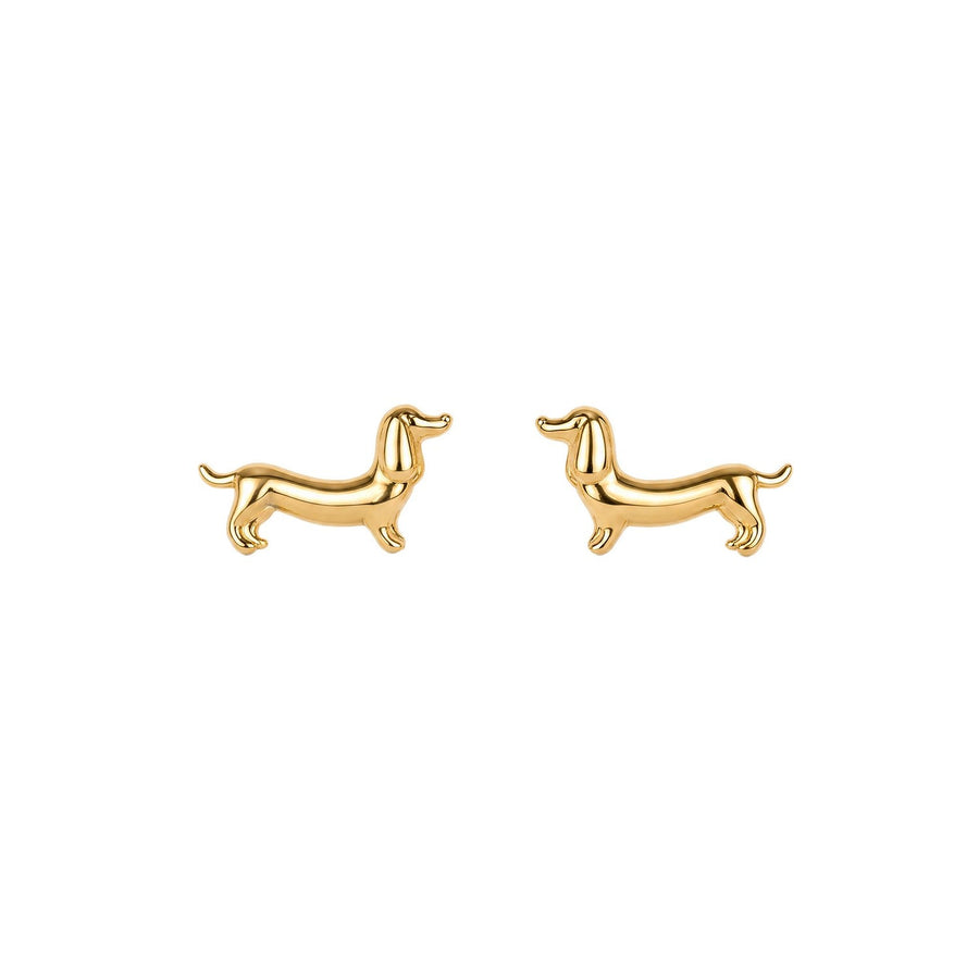 Beginnings Sterling Silver Gold Earrings E6832