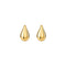 Beginnings Sterling Silver Gold Earrings E6833