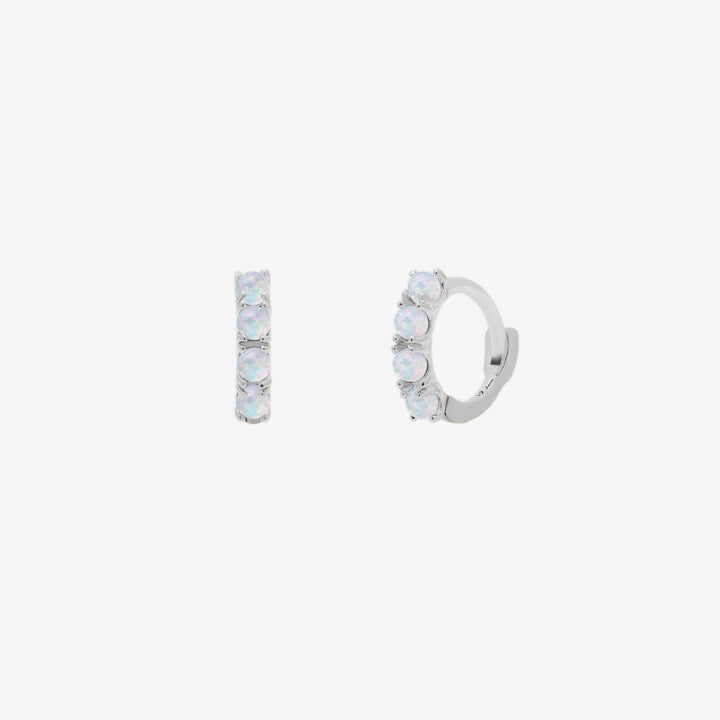 Opal Multi Huggie Earring-1