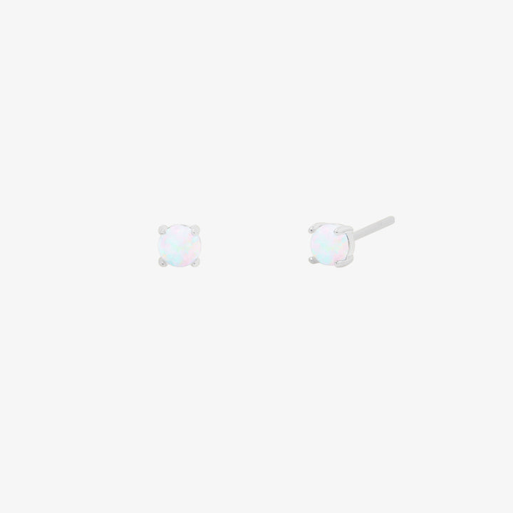 Opal stud earrings-4