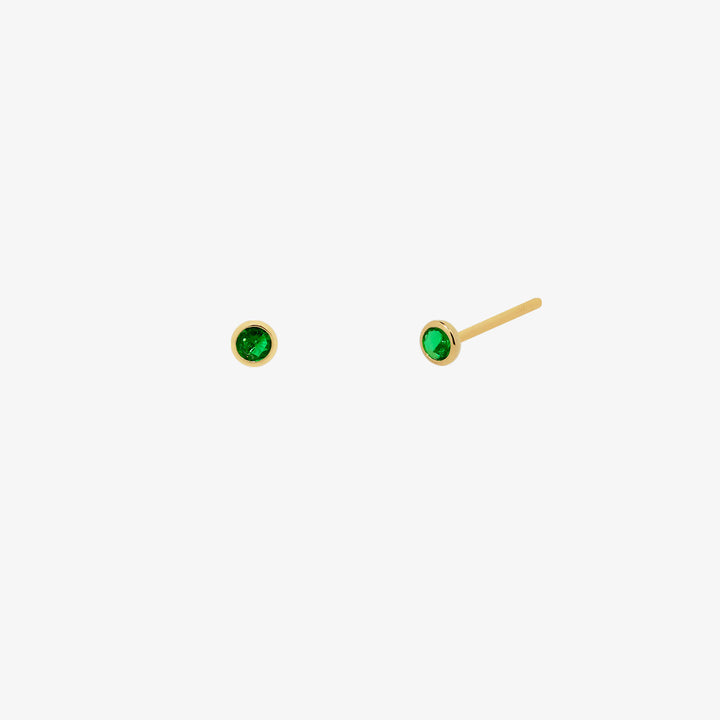 Green onyx studs-0