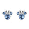 Disney Mickey & Minnie Sterling Silver 925 Mouse December Birthstone Crystal Stud Earrings E905162RDECL.PH