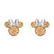 Disney Mickey & Minnie Sterling Silver 925 Mouse June Birthstone Crystal Stud Orange Earrings E905162RJUNL.PH
