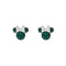 Disney Mickey & Minnie Sterling Silver 925 Mouse May Birthstone Crystal Stud Earrings E905162RMAYL.PH