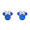Disney Mickey & Minnie Sterling Silver 925 Mouse September Birthstone Crystal Stud Blue Earrings E905162RSEPL.PH