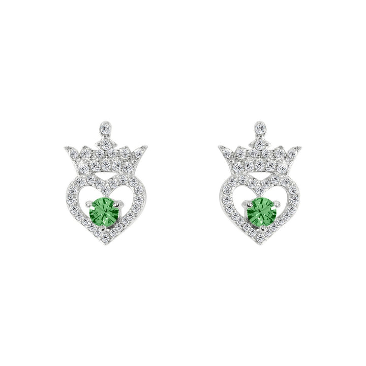 Disney Princess Sterling Silver Birthstone Crown – August Earrings E906315RAUGL.PH