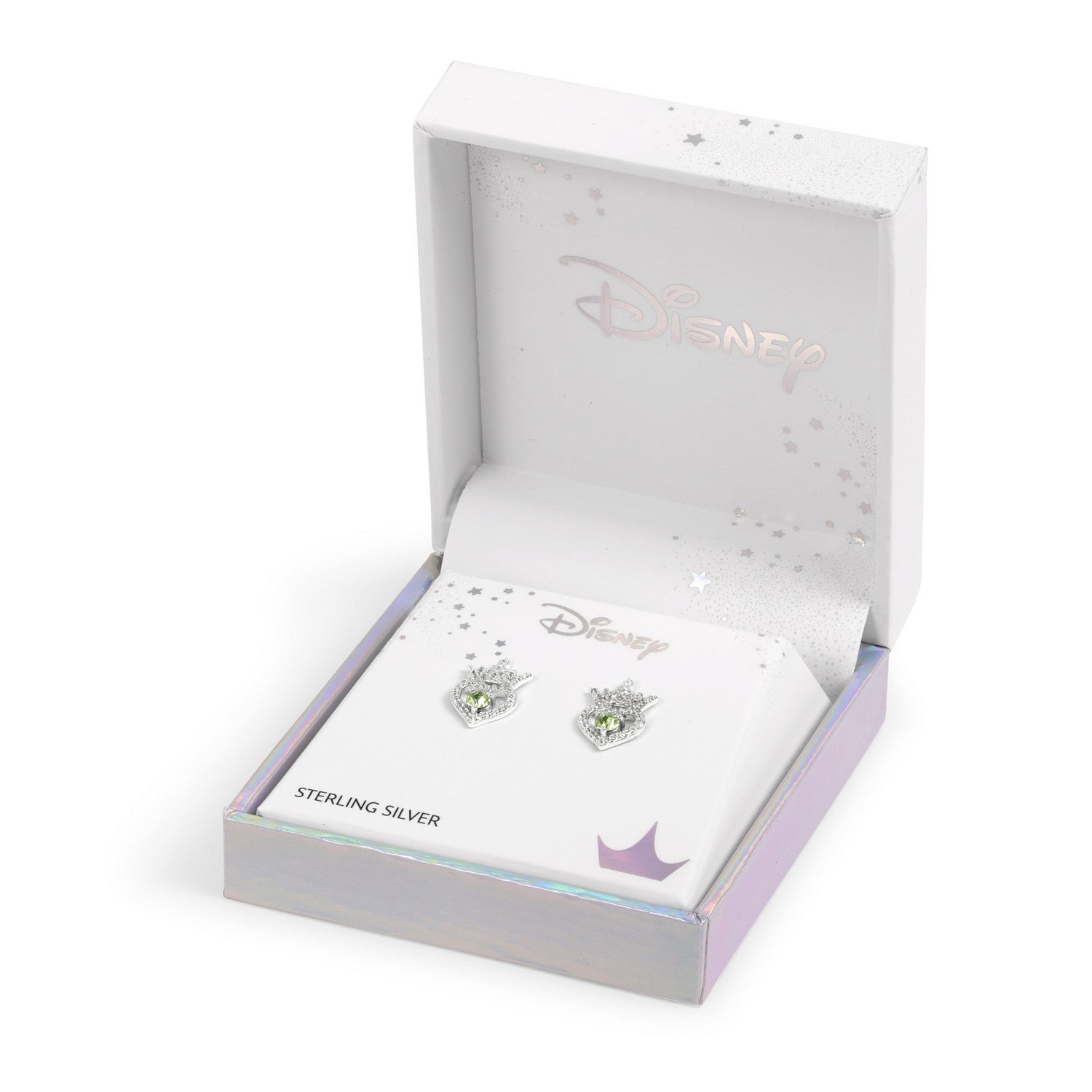 Disney Princess Sterling Silver Birthstone Crown – August Earrings E906315RAUGL.PH