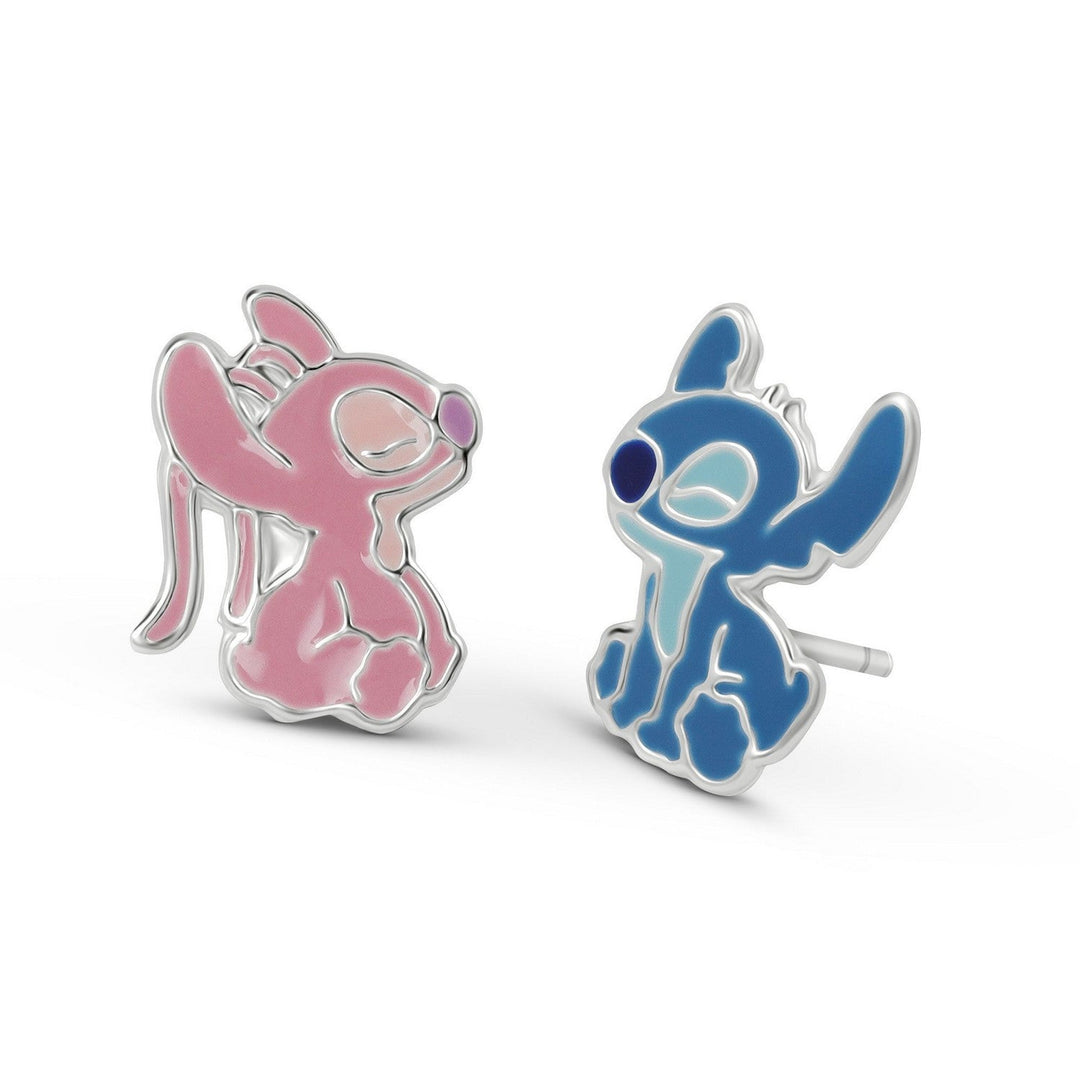 Disney Sterling Silver 925 Stitch & Angel Studs E906653SL.PH