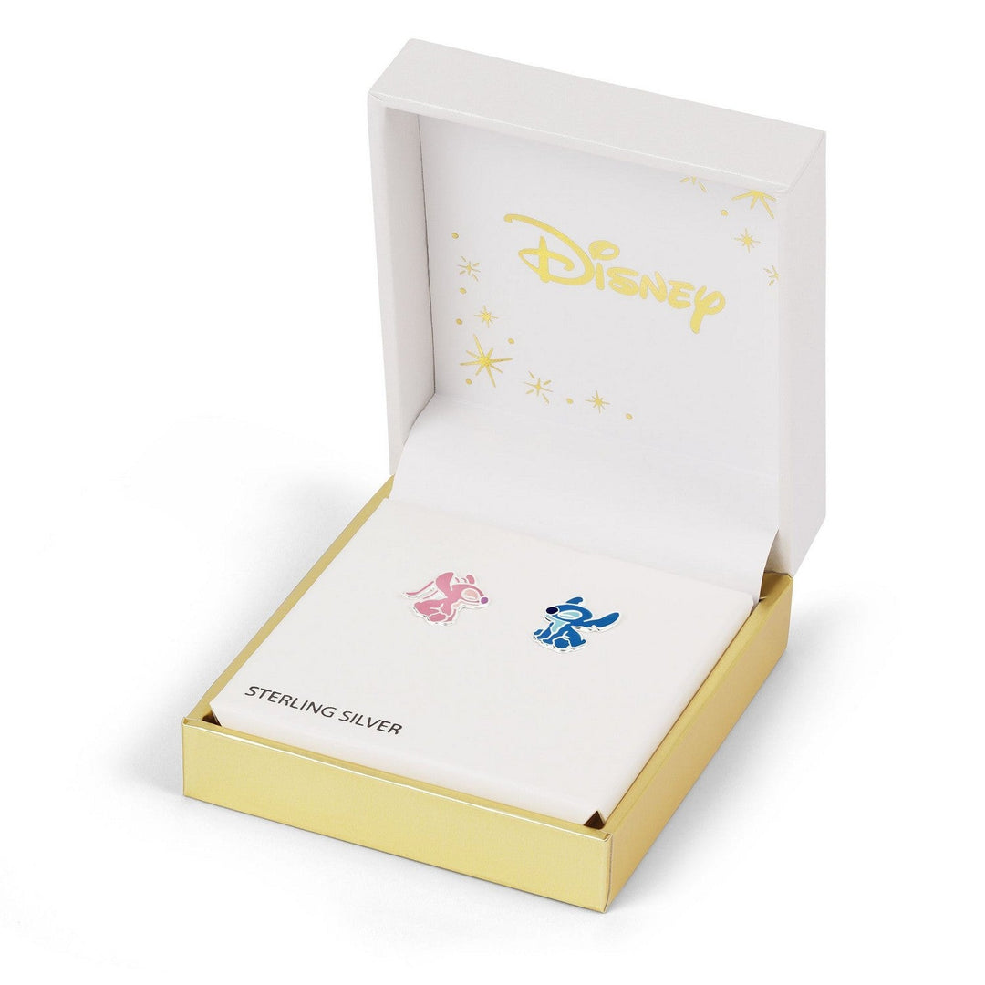 Disney Sterling Silver 925 Stitch & Angel Studs E906653SL.PH