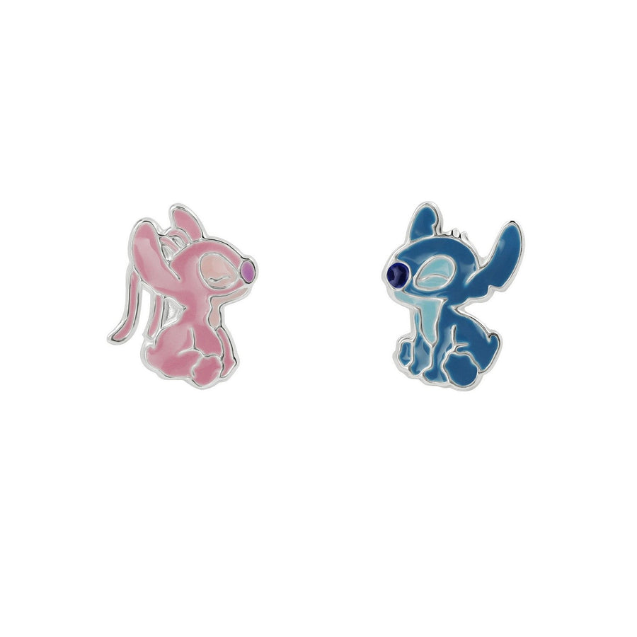 Disney Sterling Silver Stitch & Angel Studs E906653SL PH