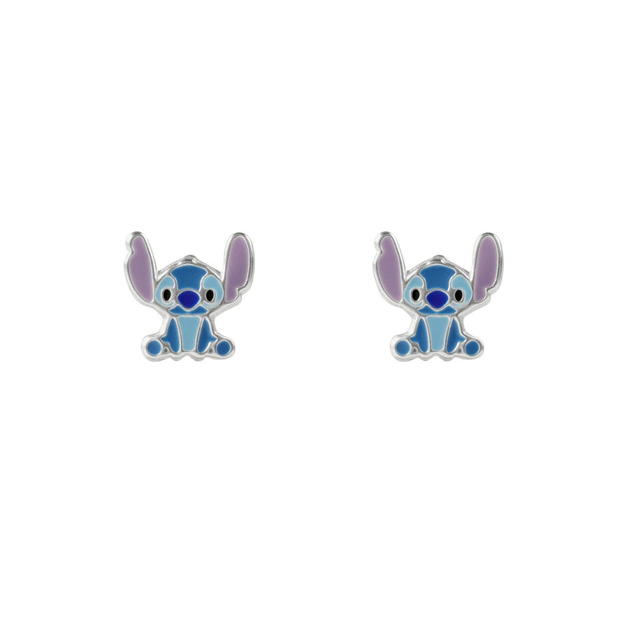 Disney Sterling Silver Stitch Enamel Stud Earrings E906667SL PH