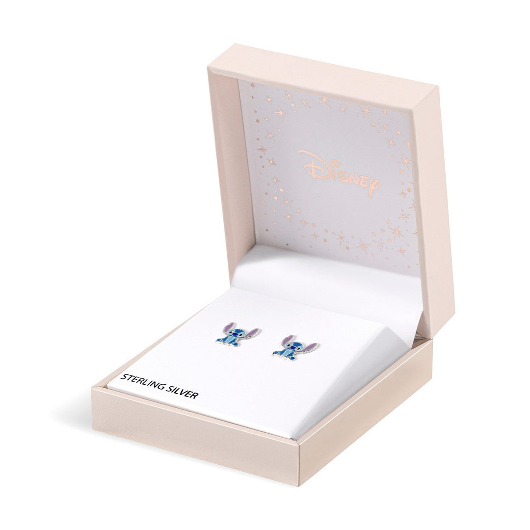 Disney Sterling Silver 925 Stitch Enamel Stud Earrings E906667SL.PH