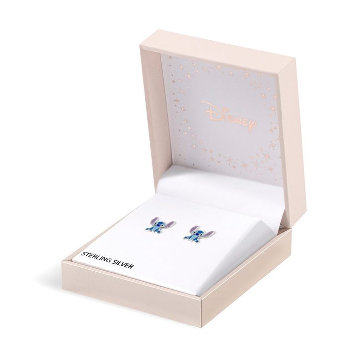 Disney Sterling Silver 925 Stitch Enamel Stud Earrings E906667SL.PH