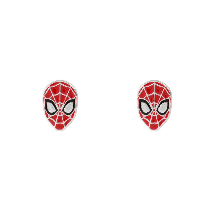 Silver Disney Marvel Spiderman Enamel Earrings E906746SL.PH