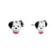 Disney Sterling Silver 925 101 Dalmatians Enamel Earrings E908017SL.PH