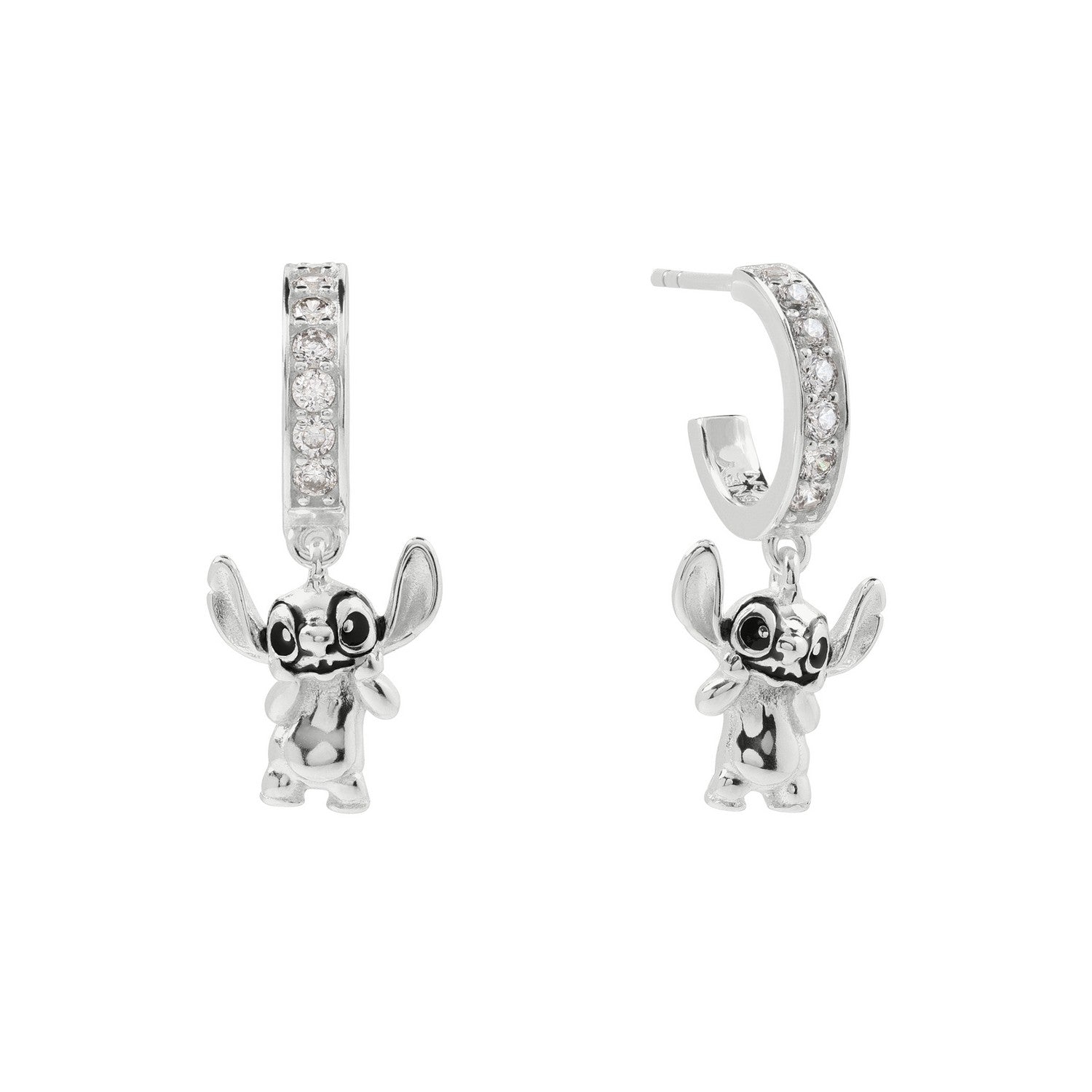 Disney Sterling Silver 925 Stitch Hanging Stone Set Drop Earrings E908134SZWL.PH