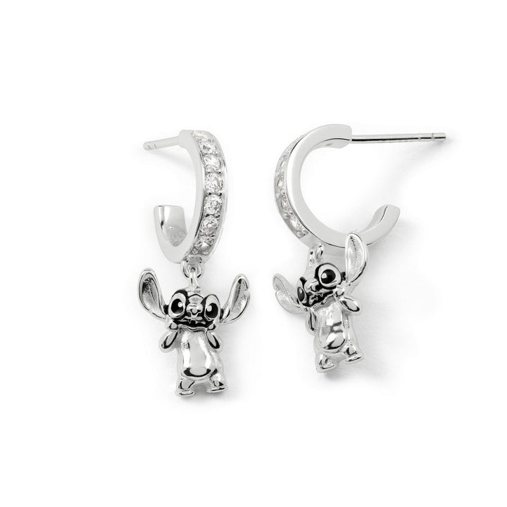 Disney Sterling Silver 925 Stitch Hanging Stone Set Drop Earrings E908134SZWL.PH