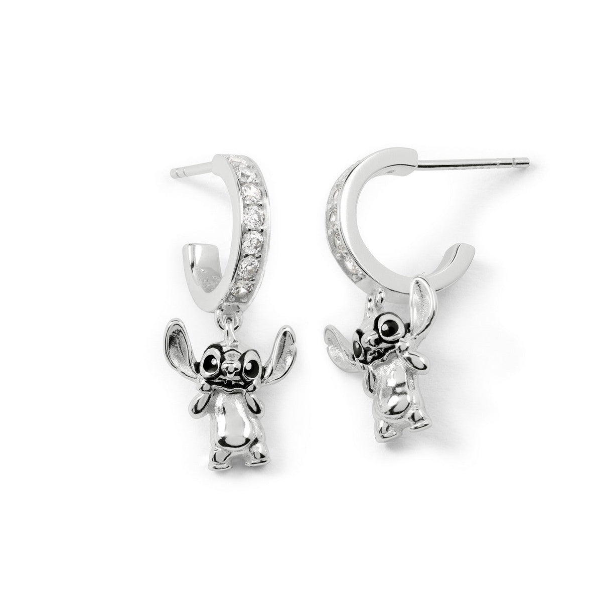 Disney Sterling Silver 925 Stitch Hanging Stone Set Drop Earrings E908134SZWL.PH