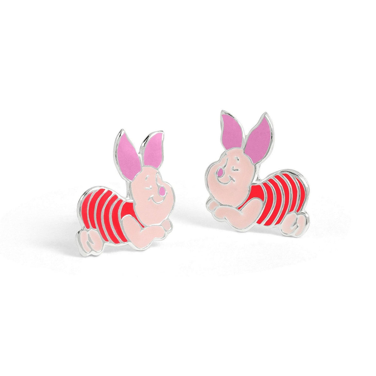 Disney Winnie The Pooh Piglet Sterling Silver Red Earrings E913040SL.PH