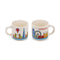 London Icons London Skyline Set of 2 Porcelain Espresso Cups ECPS13