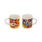 The Beatles Yellow Submarine Set of 2 Porcelain Espresso Cups 75ml ECPS19