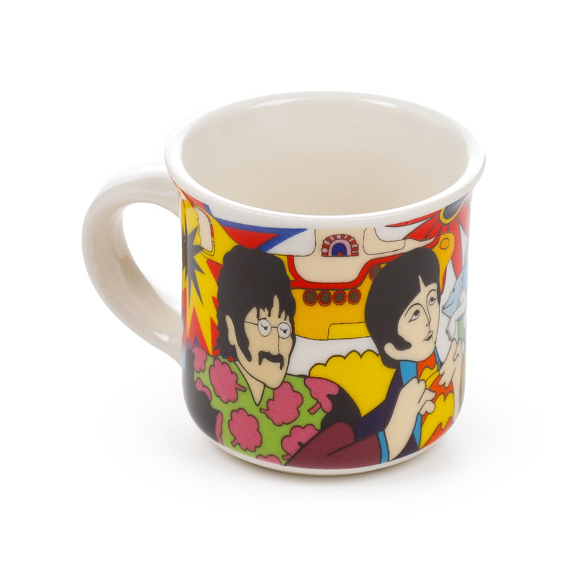 The Beatles Yellow Submarine Set of 2 Porcelain Espresso Cups 75ml ECPS19
