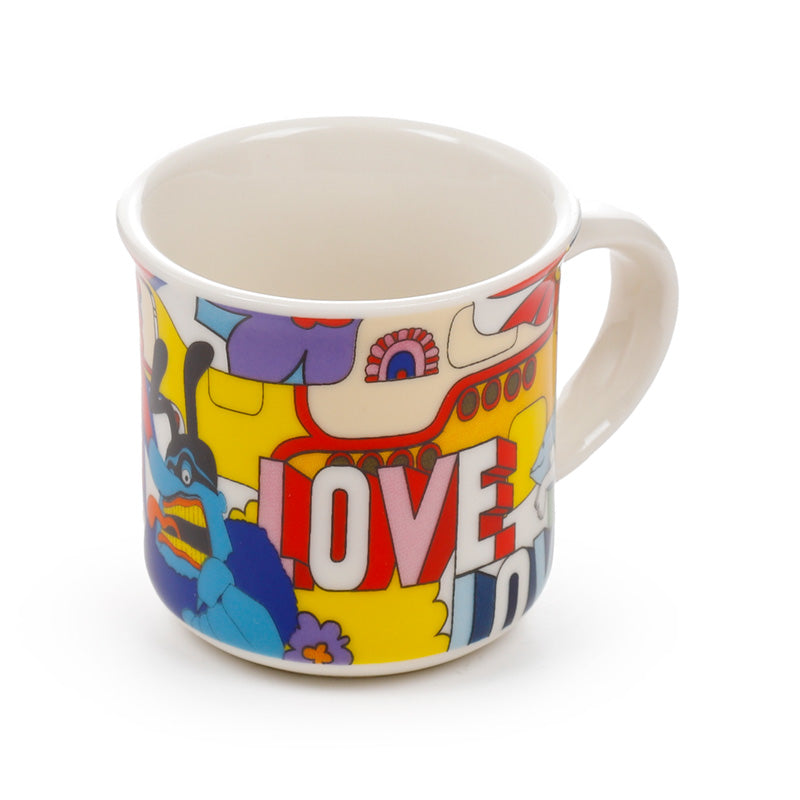 The Beatles Yellow Submarine Set of 2 Porcelain Espresso Cups 75ml ECPS19