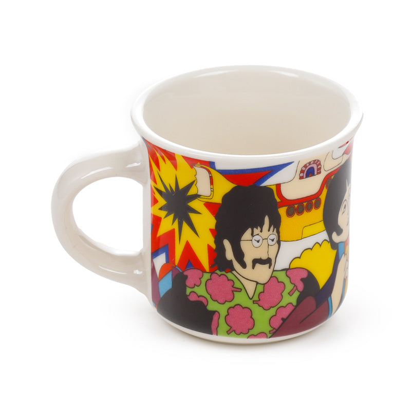 The Beatles Yellow Submarine Set of 2 Porcelain Espresso Cups 75ml ECPS19
