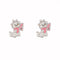 Disney Brass Slv Plt Marie Aristocats Stud Earrings EF01445SRPL.PA