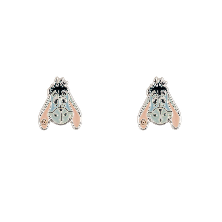 Brass Silver Eeyore Stud Earrings EF01446SROL.PA