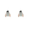 Disney Winnie The Pooh Brass Slv Plt Eeyore Stud Earrings EF01446SROL.PA