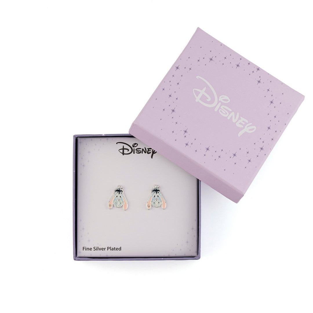 Disney Winnie The Pooh Brass Slv Plt Eeyore Stud Earrings EF01446SROL.PA