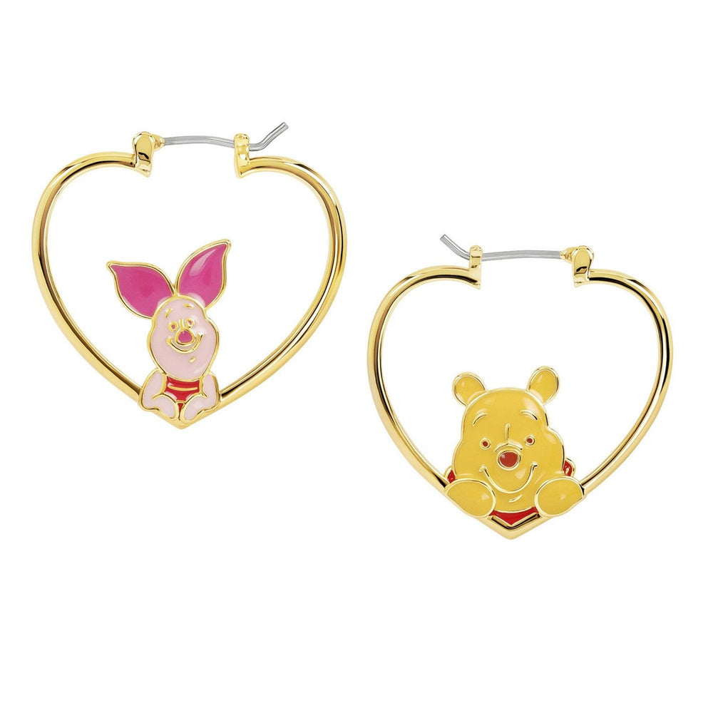 Disney Winnie The Pooh Character Yellow Earrings EF01496YL PH