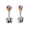 Disney Brass Up Balloon House Stud Earring EF02478SL.PH