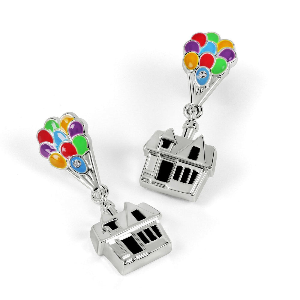 Disney Brass Up Balloon House Stud Earring EF02478SL PH