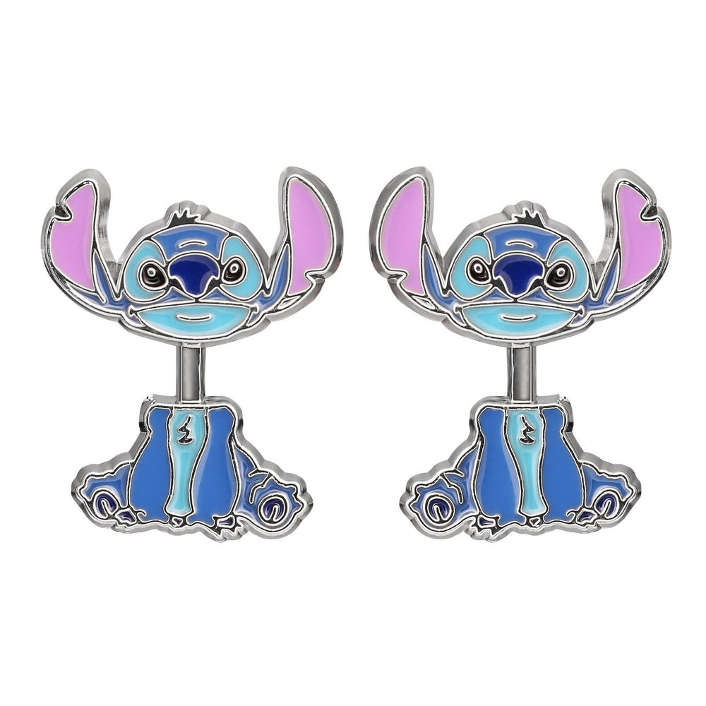 Disney Stitch & Angel Zip Up Love Heart Jewellery Set EH00073RL PH-SET