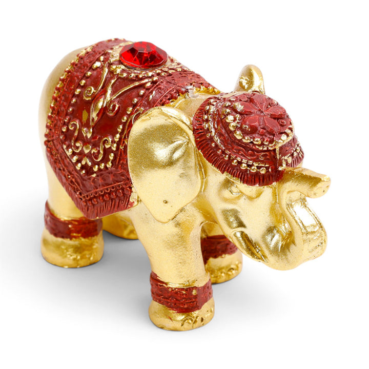 Metallic Glitter Lucky Elephant Incense Stick Holder ELE08