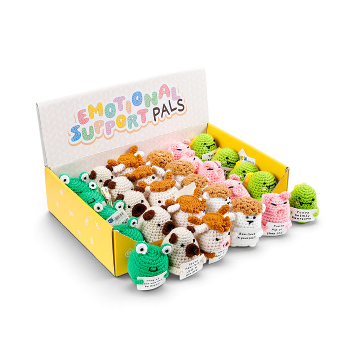 Positive Emotional Support Crochet Animals Mix 2 EMO02