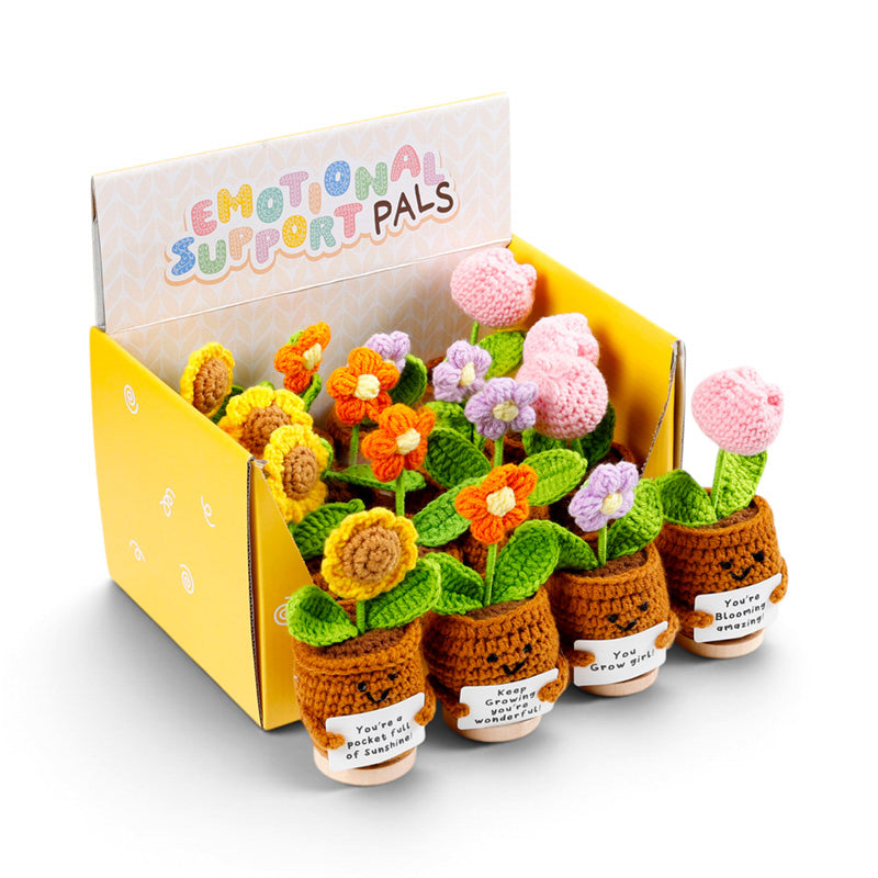 Positive Emotional Support Crochet Flowers EMO03