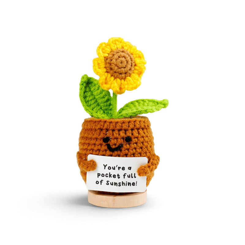 Positive Emotional Support Crochet Flowers EMO03