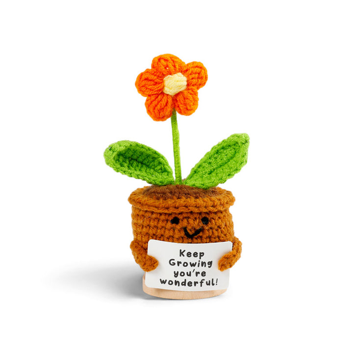 Positive Emotional Support Crochet Flowers EMO03