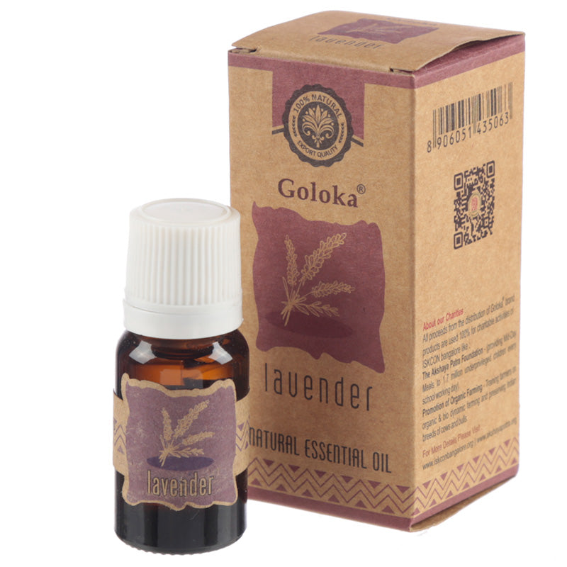 Goloka Lavender Natural Essential Oil 10ml EOG04