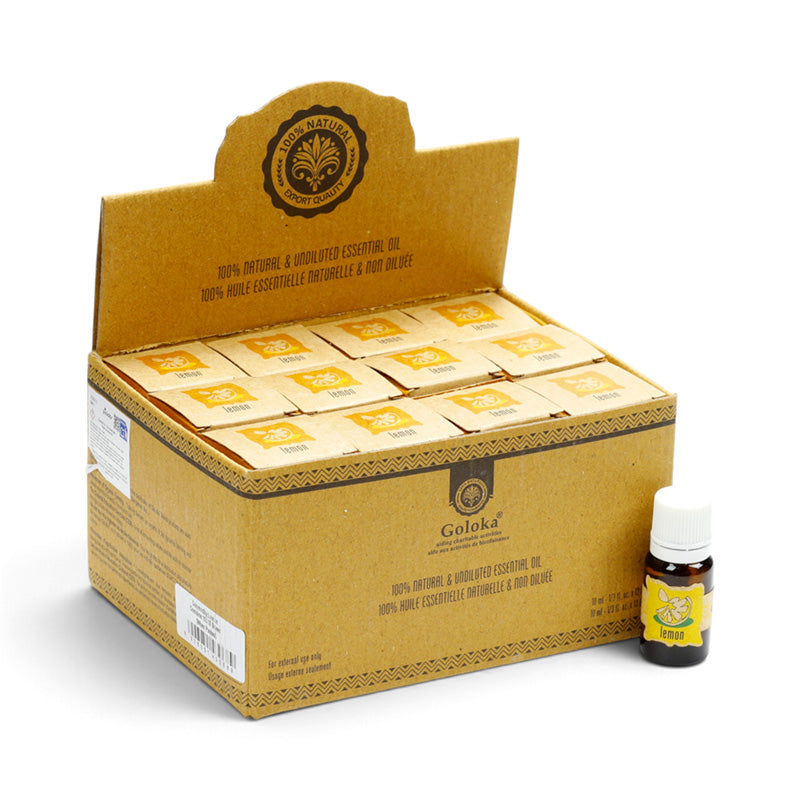 Goloka Lemon Natural Essential Oil 10ml EOG13