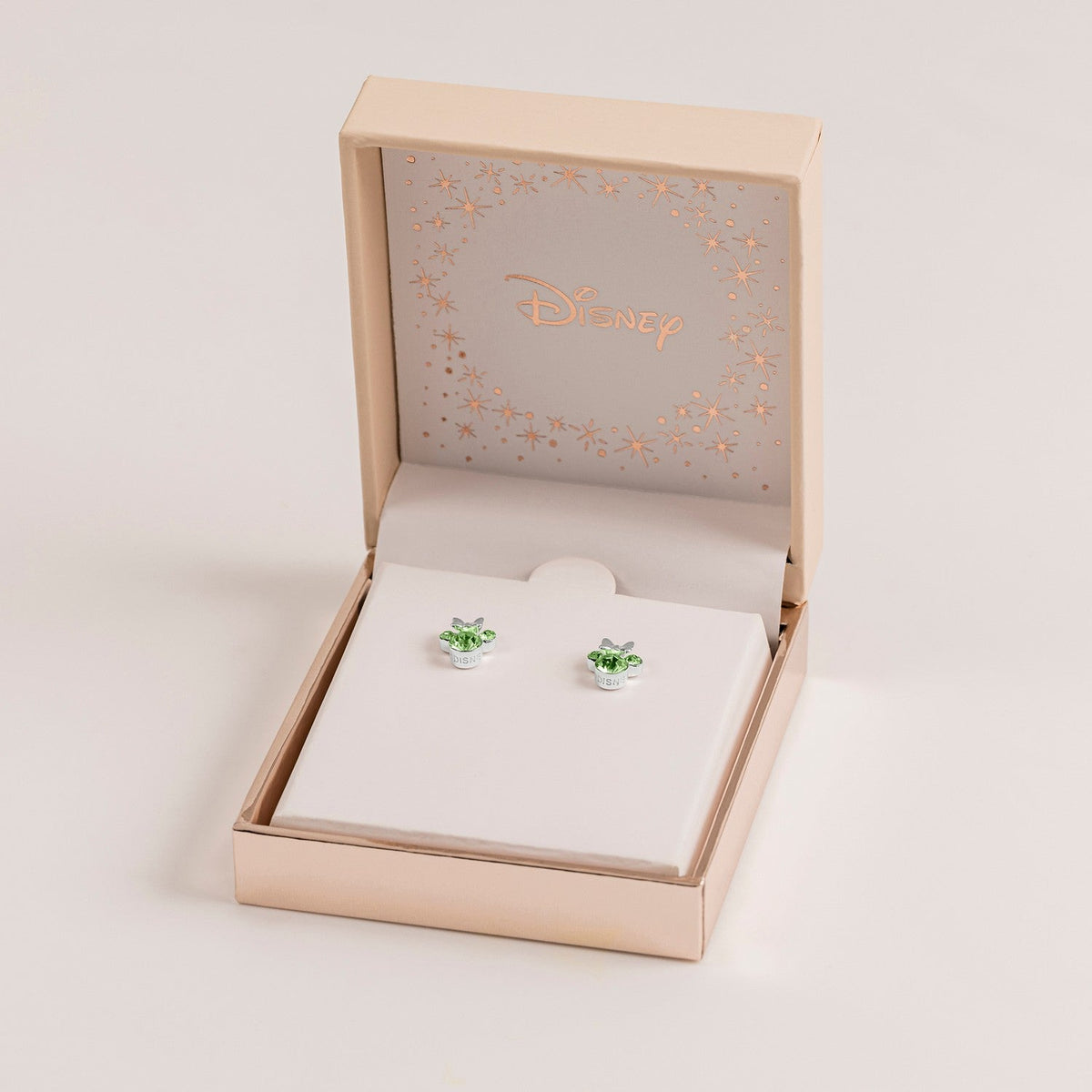 Disney Mickey & Minnie Sterling Silver 925 Mouse August Birthstone Earrings ES00028SAUGL.PH