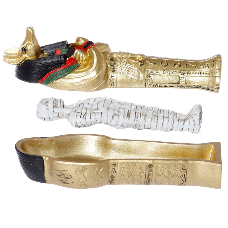 Anubis Sarcophagus with Mummy ES46