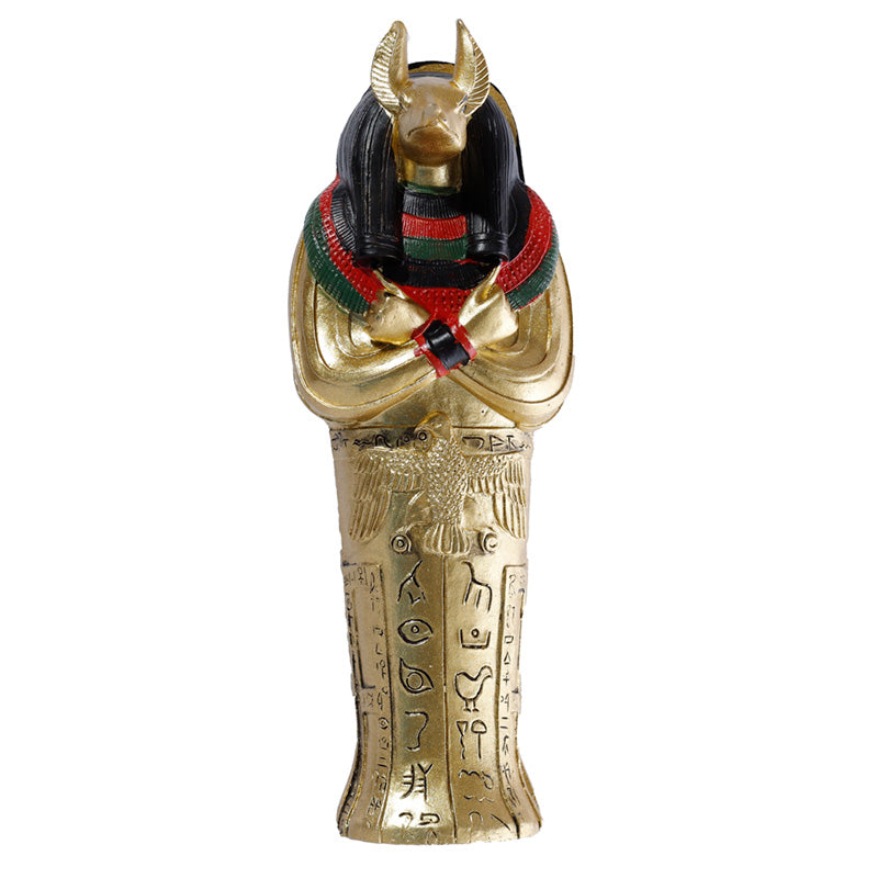 Anubis Sarcophagus with Mummy ES46