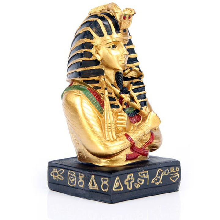Golden Tutankhamen Holding Crook & Flail ESP09